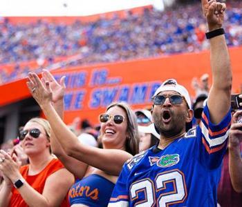 Gameday in the football stadium